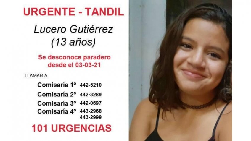Buscan a otra menor 